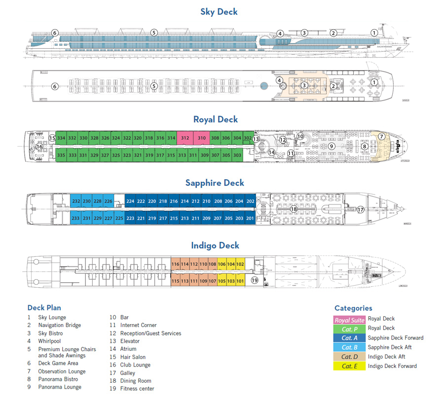 AVL Illumination deck plan